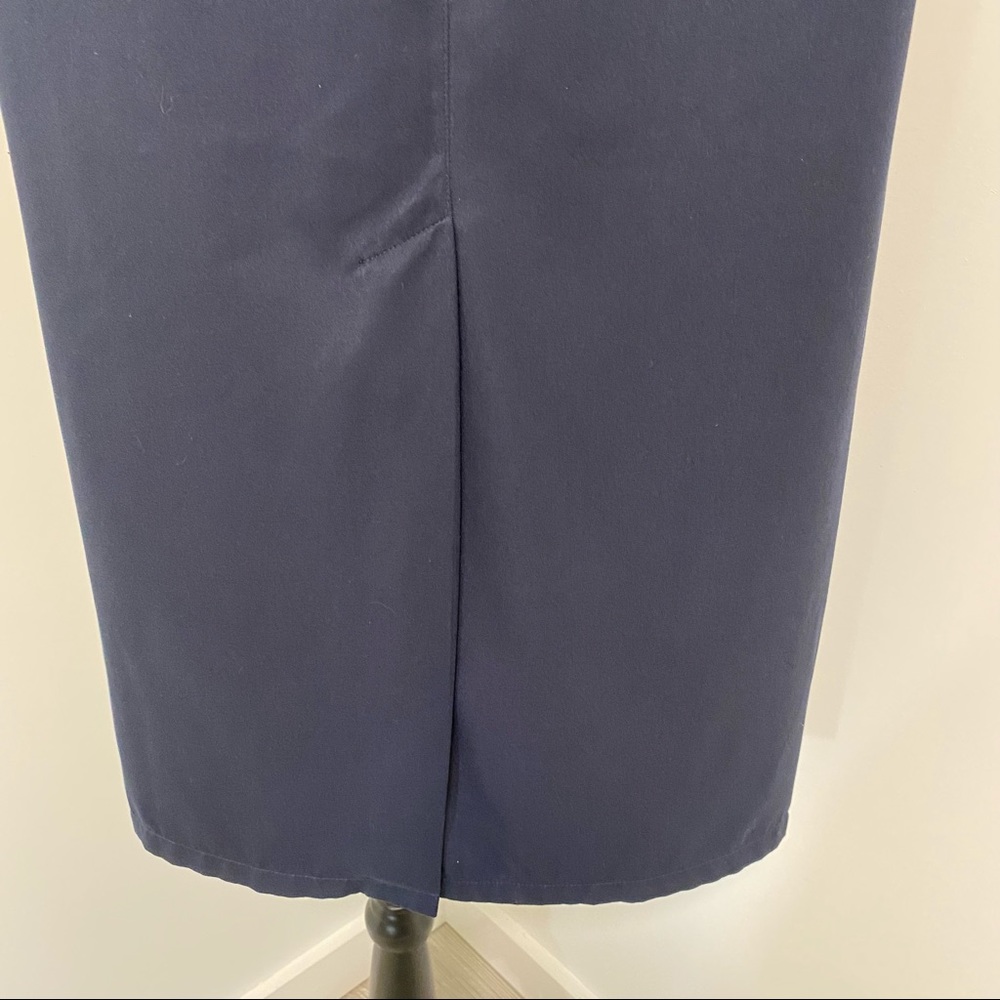 Liz Claiborne Liz Sport Blue Petite Skirt - Picture 4 of 9